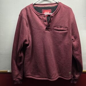 Coleman Burgundy Pullover Sweater